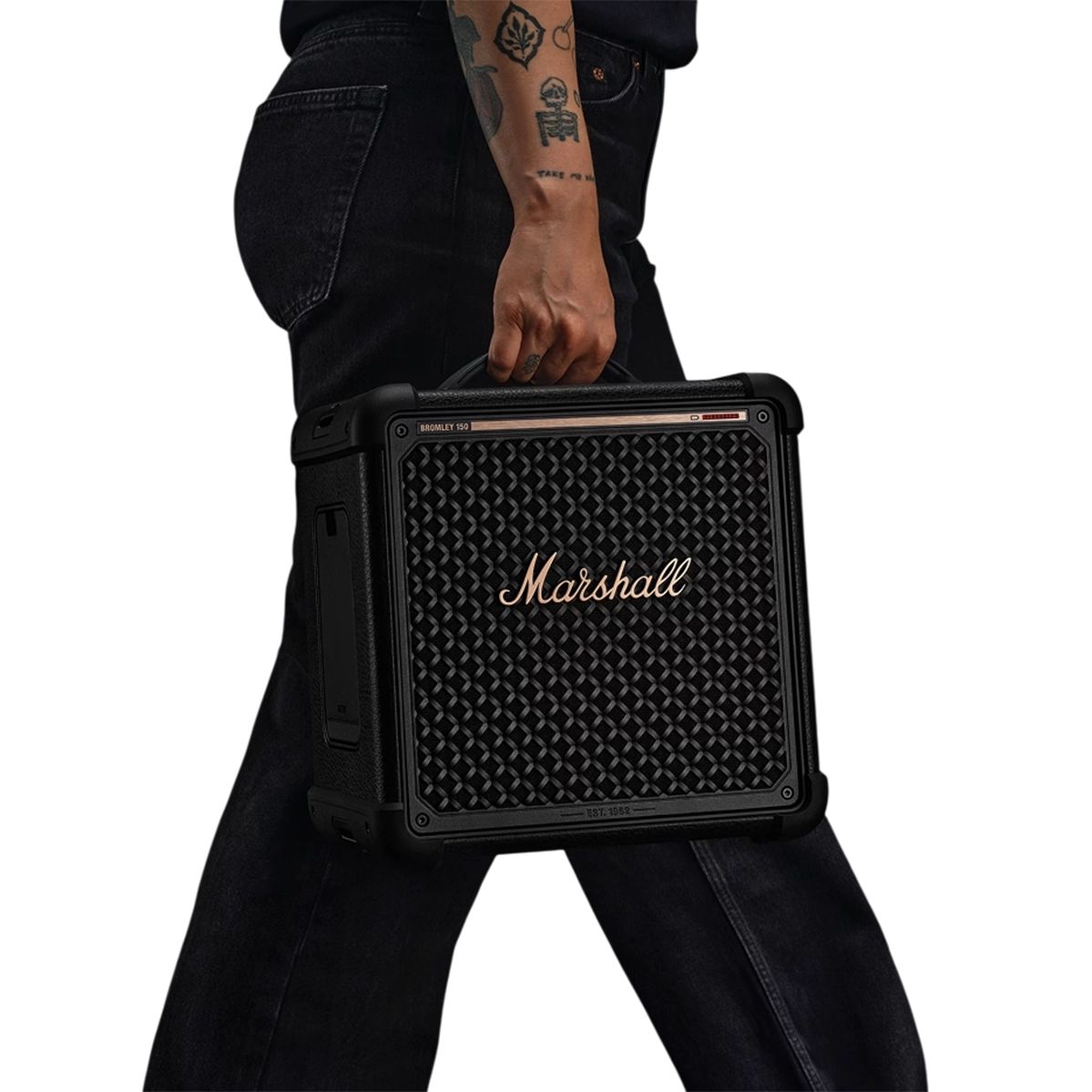 Колонка Marshall Bromley 150 Party Speaker - Black And Brass (1009649)