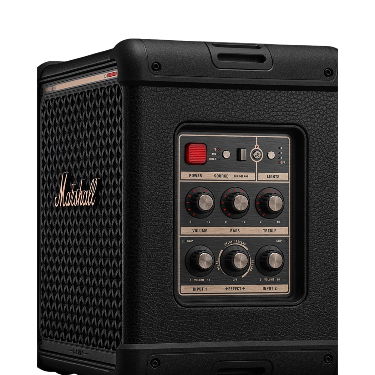Колонка Marshall Bromley 150 Party Speaker - Black And Brass (1009649)