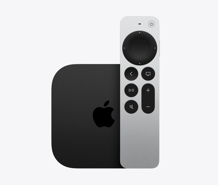 Медіаплеєр Apple TV 4K 4th Gen [2026] 128GB Wi-Fi + Ethernet (MLFF4) EU Plug