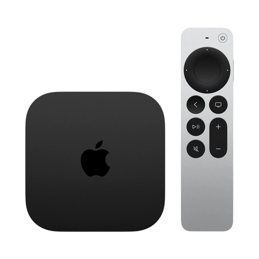 Медіаплеєр Apple TV 4K 4th Gen [2026] 128GB Wi-Fi + Ethernet (MLFF4) EU Plug