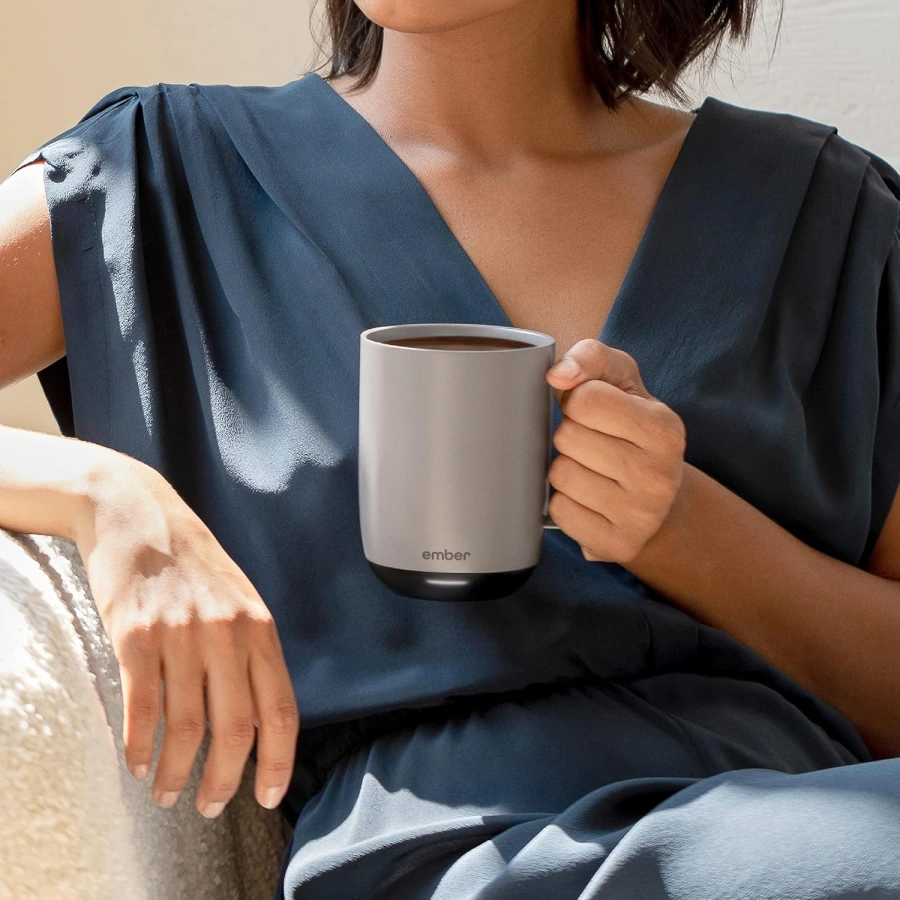 Розумна чашка з контролем температури Ember Smart Mug 2 14oz/414ml - Grey (CM191411US)