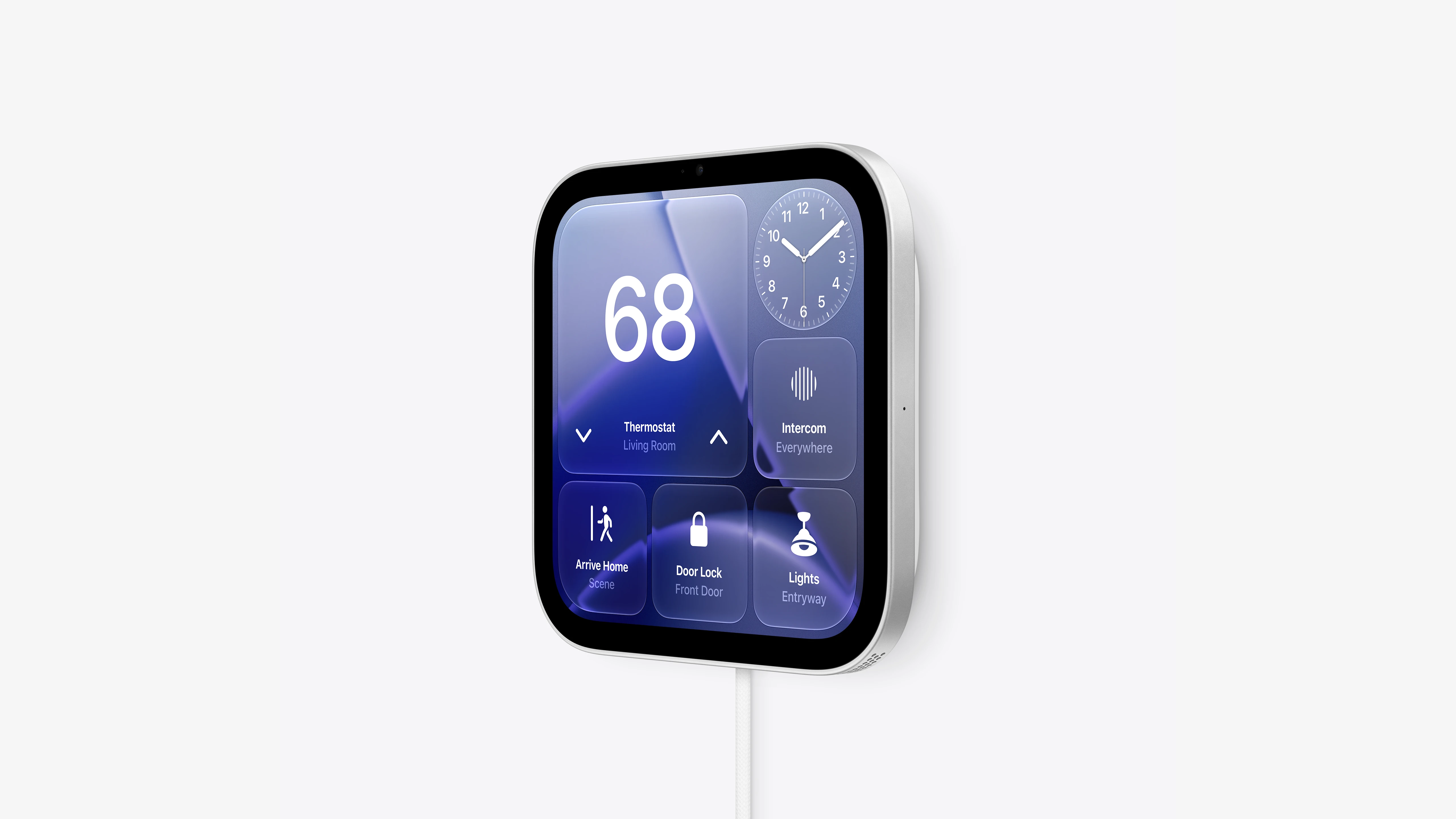 Розумний дисплей Apple HomeView Wall Mounted [USB-C Mount] - Silver