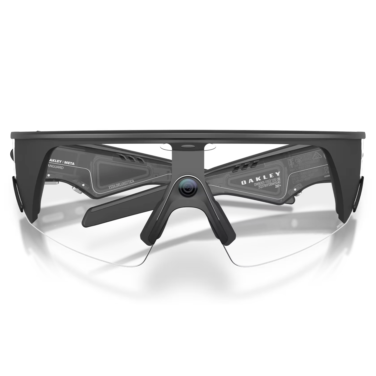 Смарт-окуляри Oakley | Meta Vanguard - Clear Lenses / Black Frame (OW8001-110)