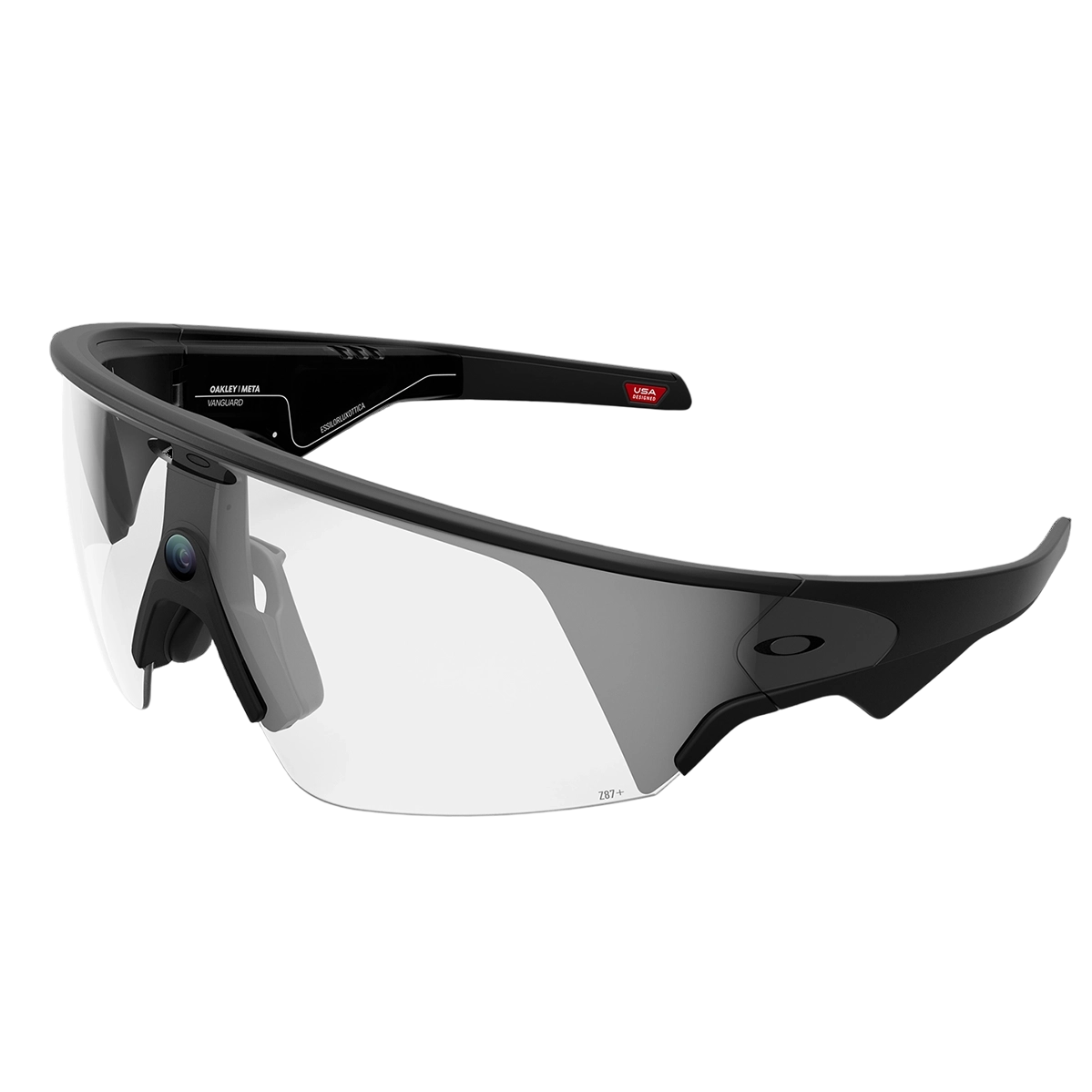 Смарт-окуляри Oakley | Meta Vanguard - Clear Lenses / Black Frame (OW8001-110)