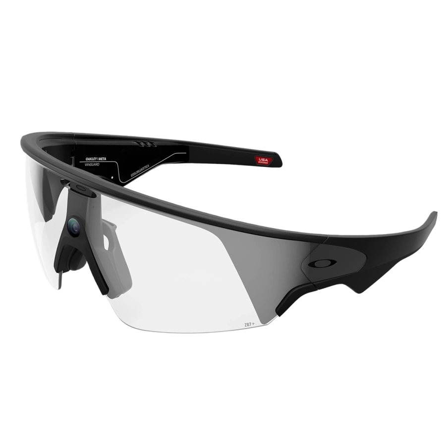 Смарт-окуляри Oakley | Meta Vanguard - Clear Lenses / Black Frame (OW8001-110)