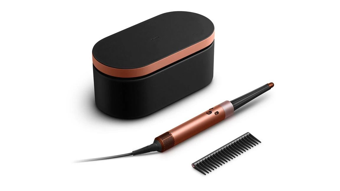 Стайлер для кучерявого волосся Dyson Airwrap i.d. Multi-Styler and Dryer Curly+Coily - Amber Silk (142899-01) EU