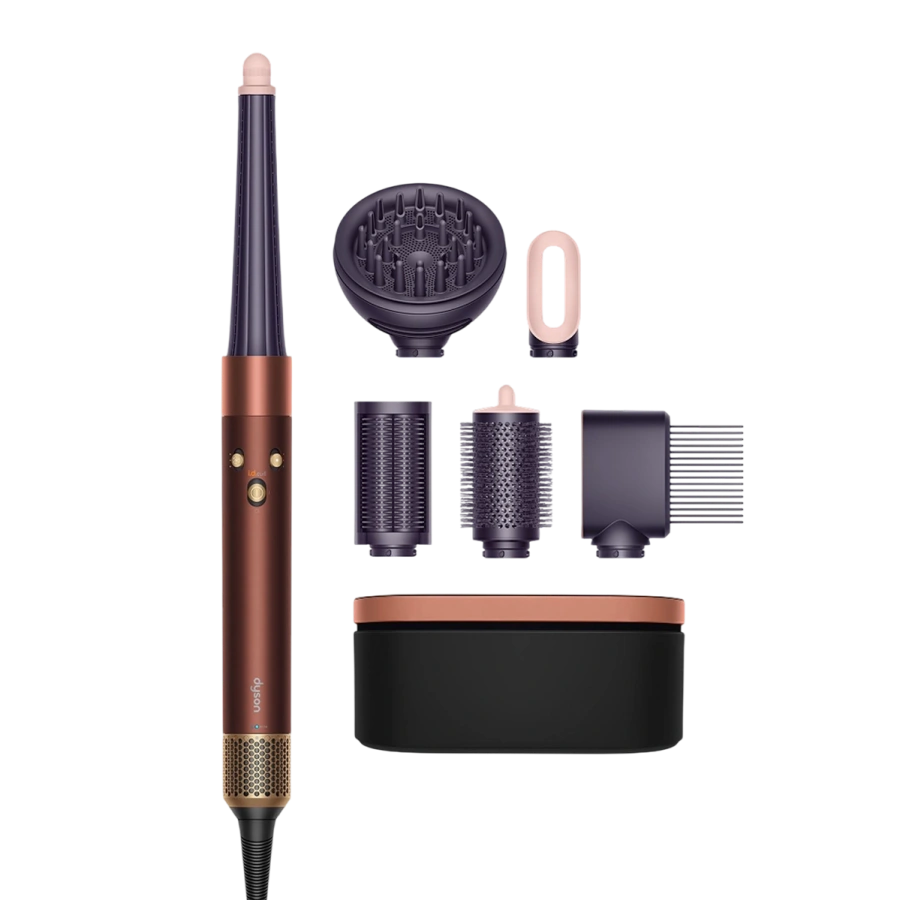 Стайлер для кучерявого волосся Dyson Airwrap i.d. Multi-Styler and Dryer Curly+Coily - Plum/Copper (492418-01) EU