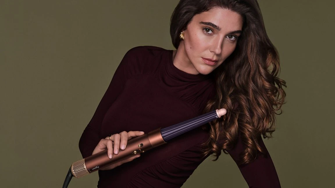 Стайлер для прямого та хвилястого волосся Dyson Airwrap i.d. Multi-Styler and Dryer Straight to Wavy - Plum/Copper (492319-01) EU