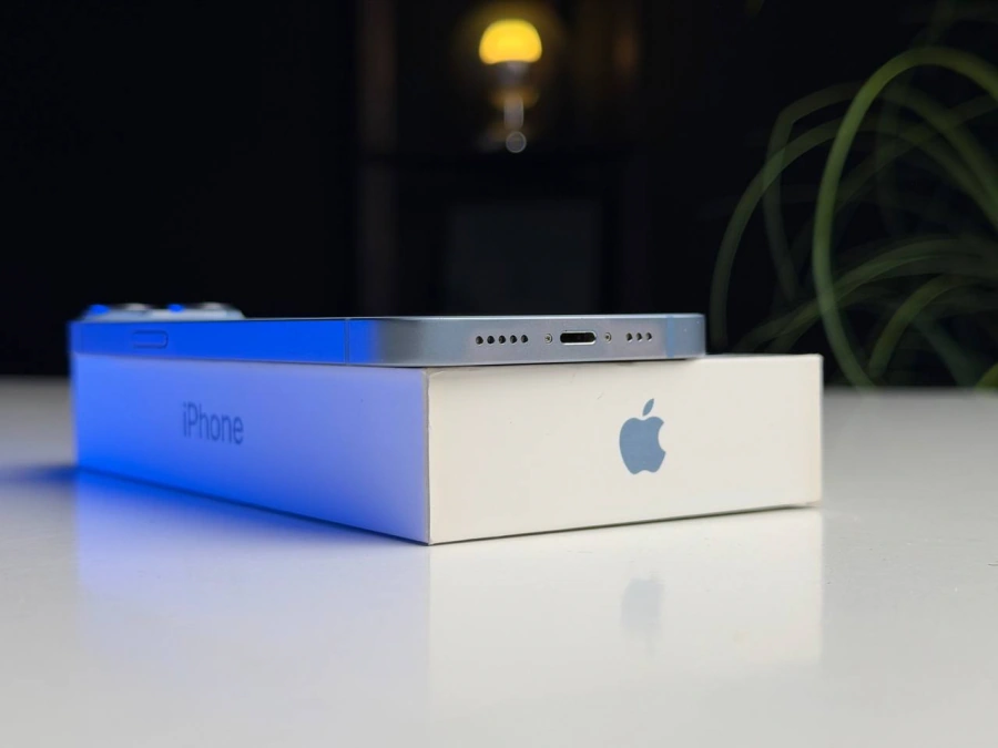 ВЖИВАНИЙ Б/У Apple iPhone 14 128GB Blue (MPVN3) - Состояние: хорошее | Аккумулятор: 100% | Комплектация: полный | Гарантия: 3 мес.