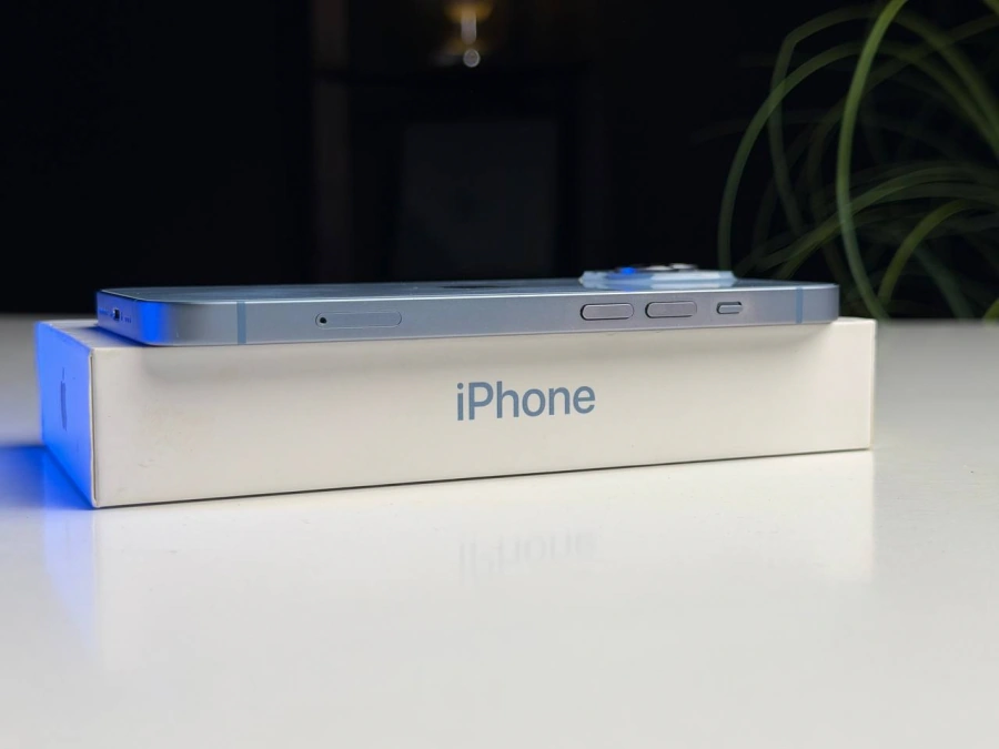 ВЖИВАНИЙ Б/У Apple iPhone 14 128GB Blue (MPVN3) - Стан: гарний | Акумулятор: 100% | Комплектація: повний | Гарантія: 3 міс.