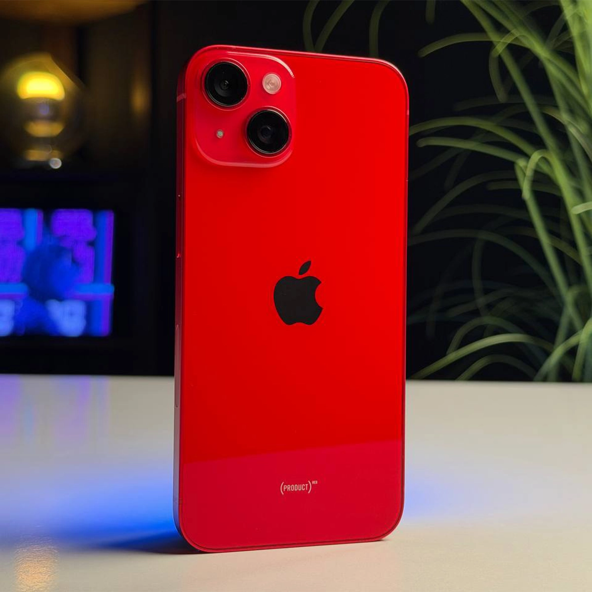 ВЖИВАНИЙ Б/У Apple iPhone 14 128GB (PRODUCT)RED eSim (MPV73) - Стан: гарний | Акумулятор: 100% | Комплектація: iPhone, кабель | Гарантія: 3 міс.