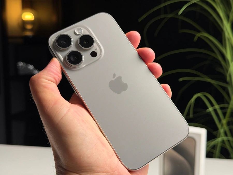 ВЖИВАНИЙ Б/У Apple iPhone 15 Pro 128GB Natural Titanium (MTUX3) - Стан: задовільний | Акумулятор: 87% | Комплектація: повний | Гарантія: 3 міс.