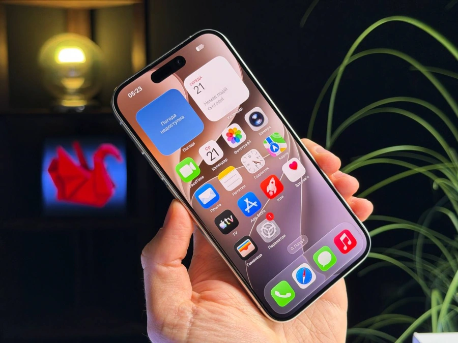 ВЖИВАНИЙ Б/У Apple iPhone 15 Pro 128GB White Titanium eSim (MTQN3) - Состояние: хороший | Аккумулятор: 100% | Комплектация: полный | Гарантия: 3 мес.