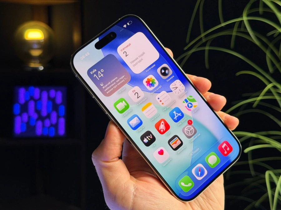 ВЖИВАНИЙ Б/У Apple iPhone 16 Pro 128GB Natural Titanium (MYNG3) - Стан: гарний | Акумулятор: 89% | Комплектація: повний | Гарантія: 3 міс.
