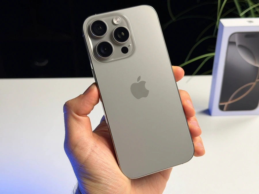 ВЖИВАНИЙ Б/У Apple iPhone 16 Pro 128GB Natural Titanium (MYNG3) - Стан: гарний | Акумулятор: 89% | Комплектація: повний | Гарантія: 3 міс.