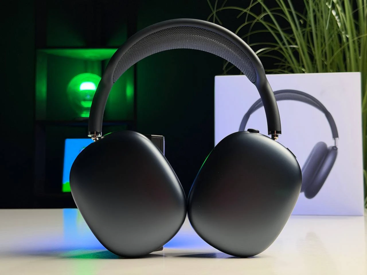 ВЖИВАНІ Б/У Наушники Apple AirPods Max [USB-C] 2024 - Midnight (MWW43) - Состояние: идеальный | Комплектация: полный | Гарантия: 3 мес.
