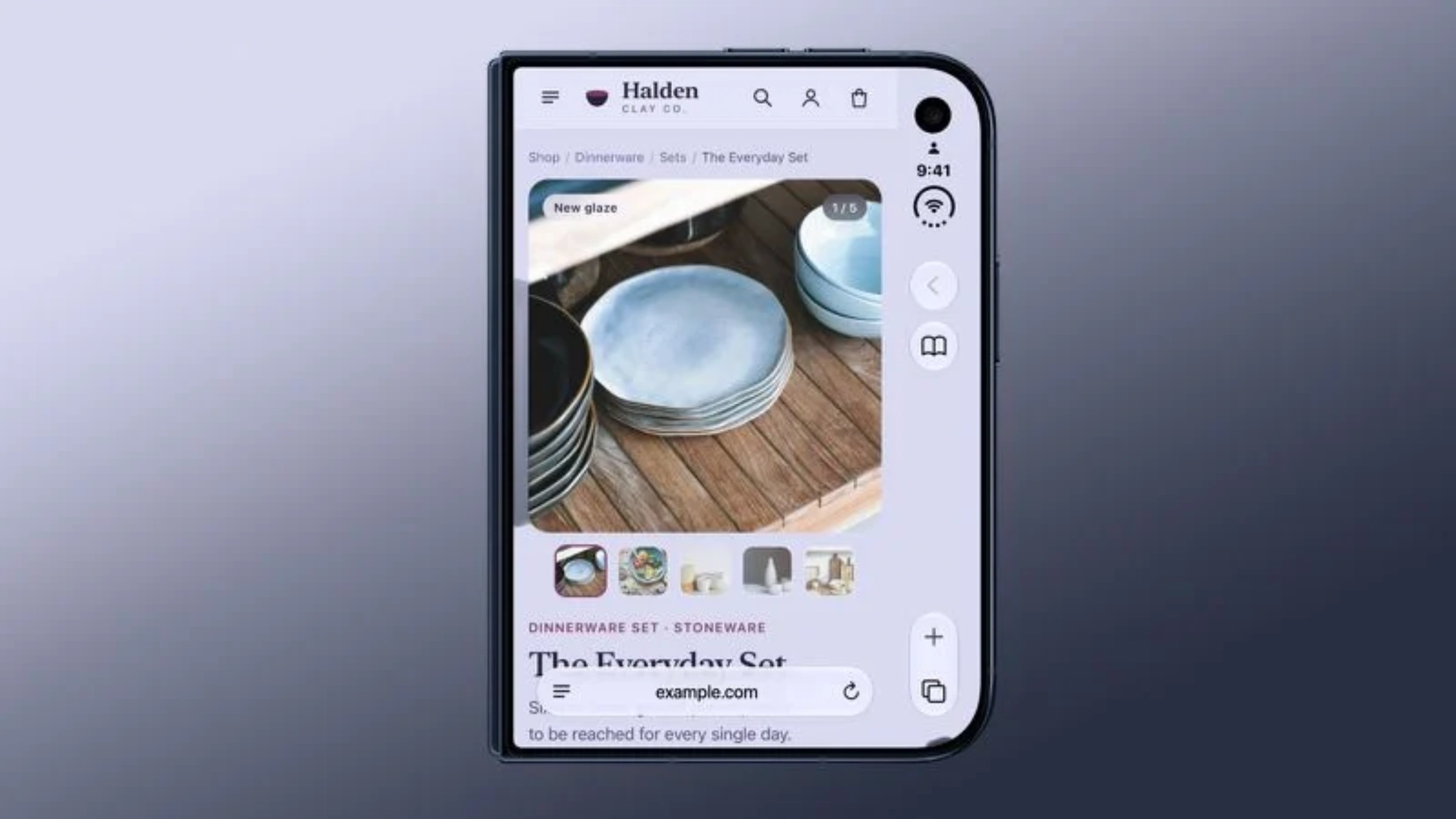 Как настроить кнопки громкости на складном iPhone Duo под ориентацию экрана