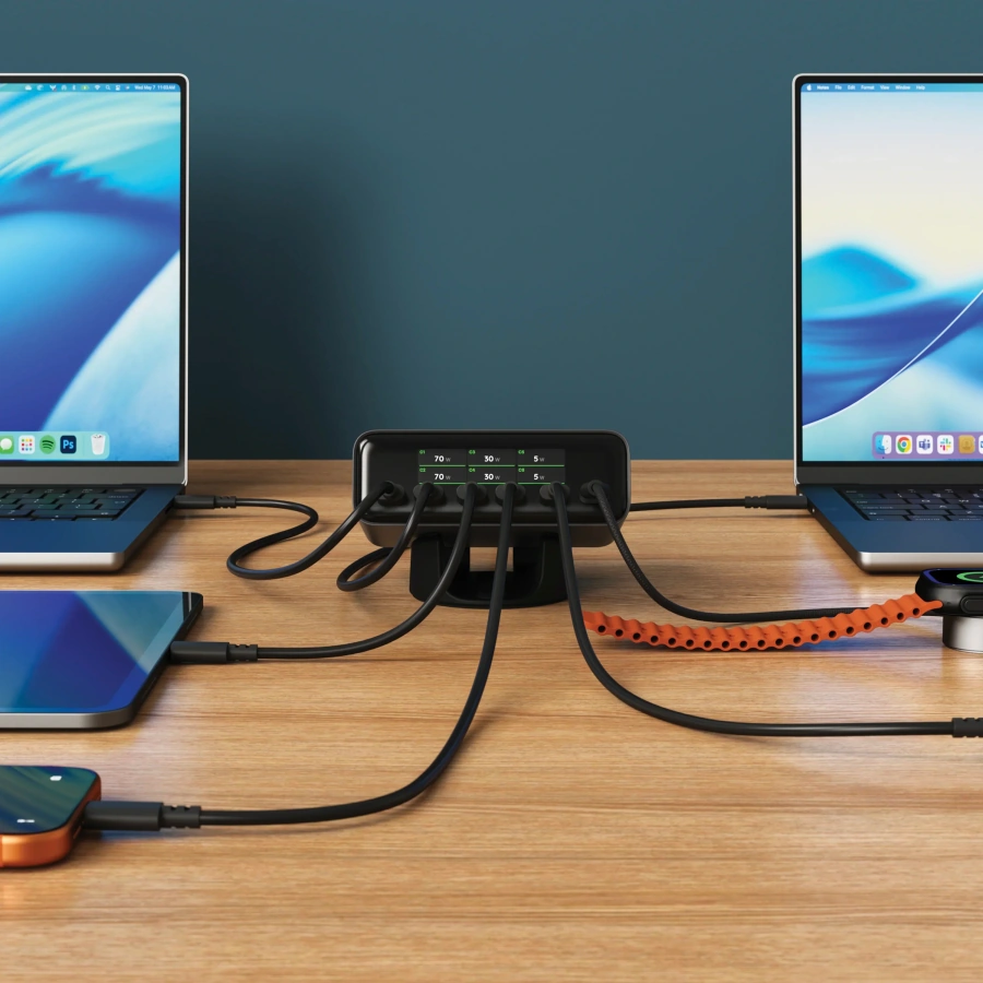 Зарядний пристрій Satechi ChargeView 240W Desktop Charger (ST-C6CV240C-EU)